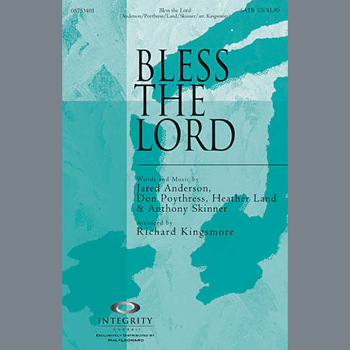 Richard Kingsmore, Bless The Lord, SATB