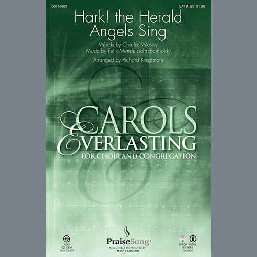 Traditional Carol, Hark! The Herald Angels Sing (arr. Richard Kingsmore), SATB