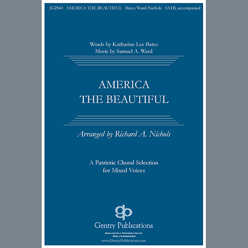 Richard Nichols, America The Beautiful, SATB Choir