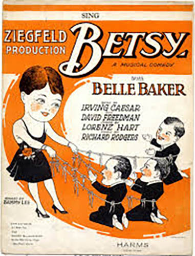 Richard Rodgers, Come And Tell Me (from Betsy), Piano, Vocal & Guitar Chords (Right-Hand Melody)