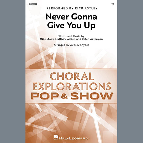 Rick Astley, Never Gonna Give You Up (arr. Audrey Snyder), TB Choir