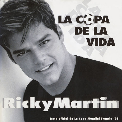 Ricky Martin, The Cup Of Life, Piano, Vocal & Guitar (Right-Hand Melody)