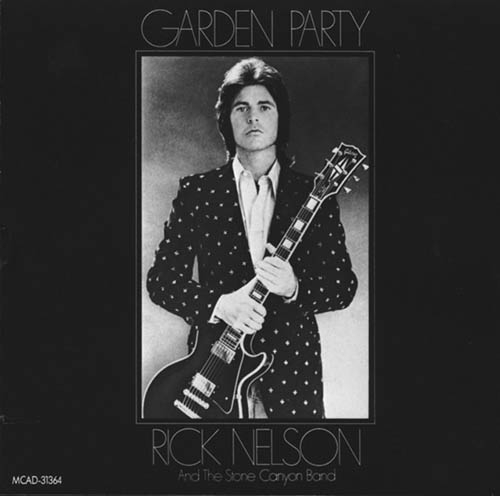 Ricky Nelson, Garden Party, Piano, Vocal & Guitar (Right-Hand Melody)