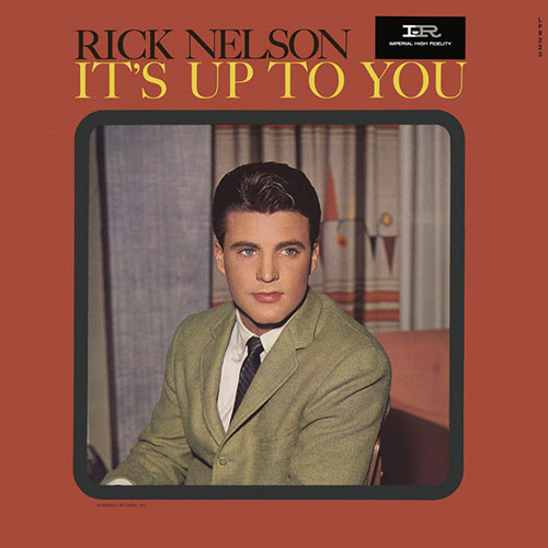 Ricky Nelson, It's Up To You, Piano, Vocal & Guitar (Right-Hand Melody)