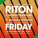 Download Riton and Nightcrawlers Friday (feat. Mufasa & Hypeman) sheet music and printable PDF music notes