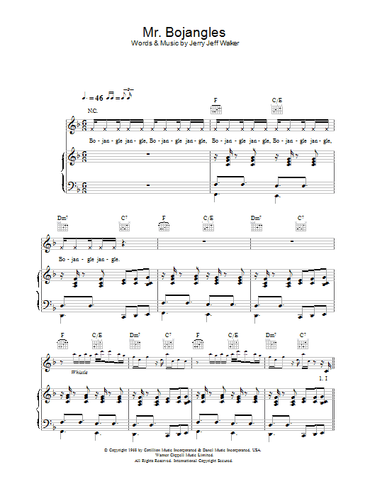 Robbie Williams Mr. Bojangles Sheet Music Notes & Chords for Piano, Vocal & Guitar - Download or Print PDF