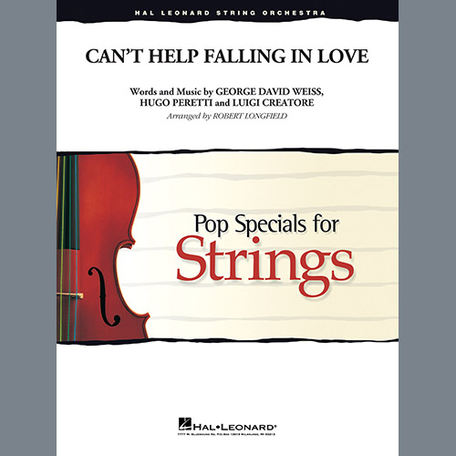Robert Longfield, Can't Help Falling in Love - Conductor Score (Full Score), Orchestra