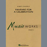 Download Robert Longfield Fanfare For A Celebration - Bb Clarinet 2 sheet music and printable PDF music notes