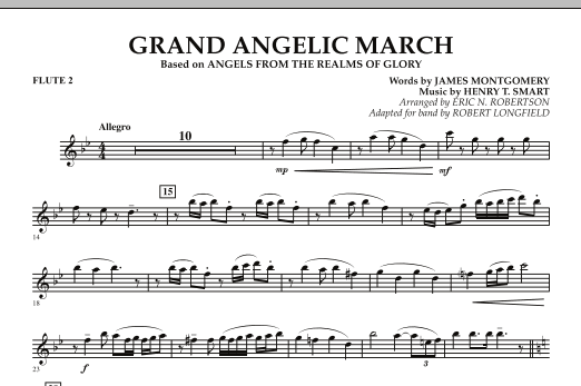 Robert Longfield Grand Angelic March - Flute 2 Sheet Music Notes & Chords for Concert Band - Download or Print PDF
