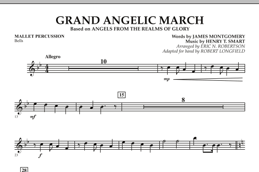 Robert Longfield Grand Angelic March - Mallet Percussion Sheet Music Notes & Chords for Concert Band - Download or Print PDF