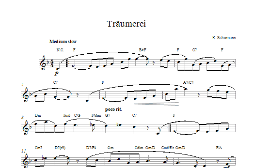 Robert Schumann Traumerei Sheet Music Notes & Chords for Viola - Download or Print PDF