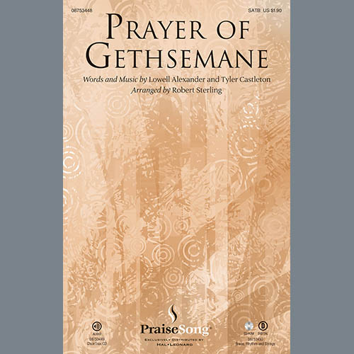 Robert Sterling, Prayer Of Gethsemane - Cello, Choir Instrumental Pak