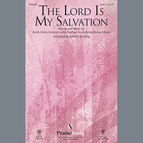 Robert Sterling, The Lord Is My Salvation, SATB