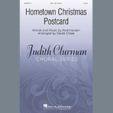 Download Rod Hausen A Hometown Christmas Postcard (arr. David Chase) sheet music and printable PDF music notes