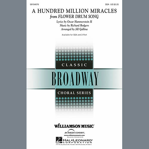Rodgers & Hammerstein, A Hundred Million Miracles (arr. Jill Gallina), 2-Part Choir