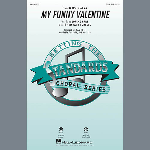 Rodgers & Hart, My Funny Valentine (arr. Mac Huff), SAB Choir