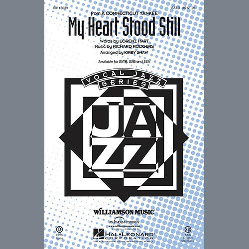 Rodgers & Hart, My Heart Stood Still (arr. Kirby Shaw), SAB