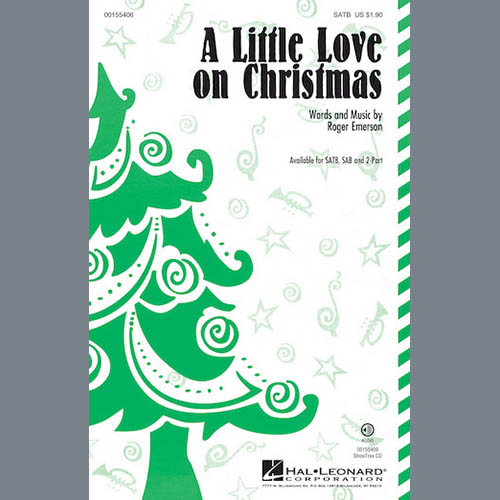 Roger Emerson, A Little Love On Christmas, 2-Part Choir