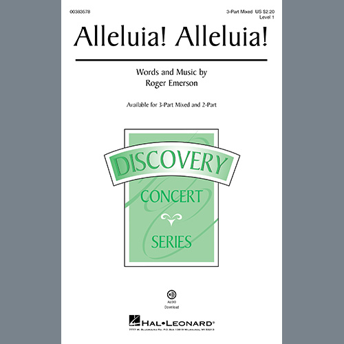 Roger Emerson, Alleluia! Alleluia!, 3-Part Mixed Choir