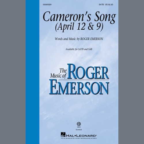 Roger Emerson, Cameron's Song, SAB Choir