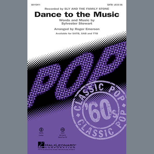Roger Emerson, Dance To The Music, SATB