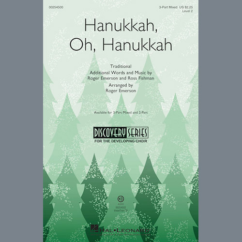 Roger Emerson, Hanukkah, Oh, Hanukkah, 3-Part Mixed