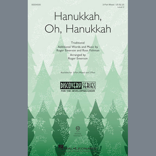 Roger Emerson, Hanukkah, Oh, Hanukkah, 2-Part Choir