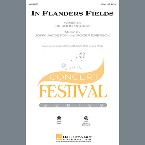 Roger Emerson, In Flanders Fields, 2-Part Choir