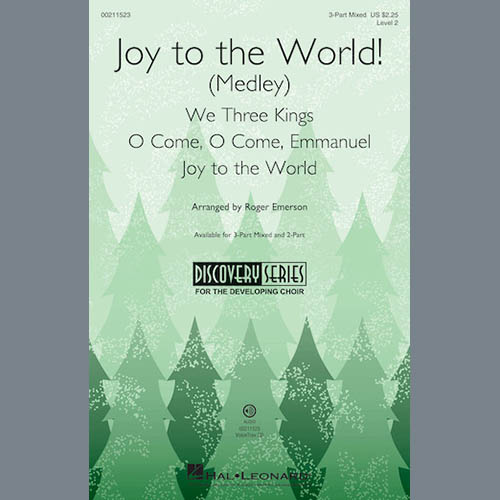 Roger Emerson, Joy To The World! (Medley), 2-Part Choir
