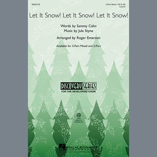 Dean Martin, Let It Snow! Let It Snow! Let It Snow! (arr. Roger Emerson), 2-Part Choir