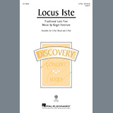 Download Roger Emerson Locus Iste sheet music and printable PDF music notes
