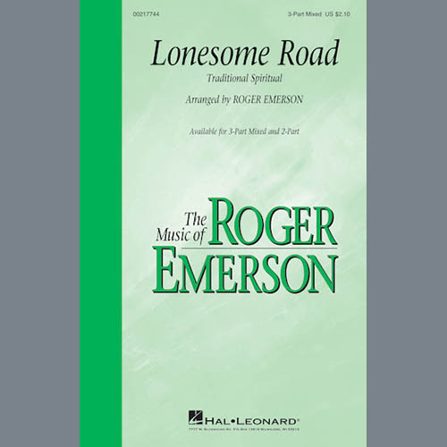 Roger Emerson, Lonesome Road, 3-Part Mixed