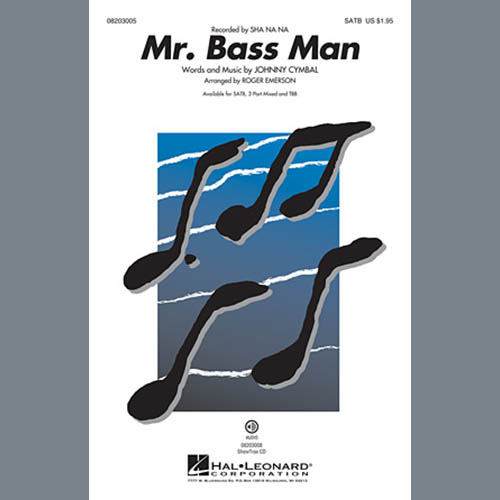 Roger Emerson, Mr. Bass Man, 3-Part Mixed