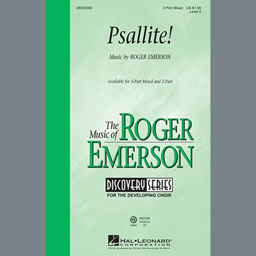 Roger Emerson, Psallite!, 3-Part Mixed