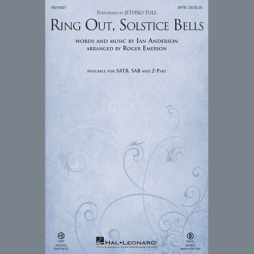 Roger Emerson, Ring Out, Solstice Bells, SAB