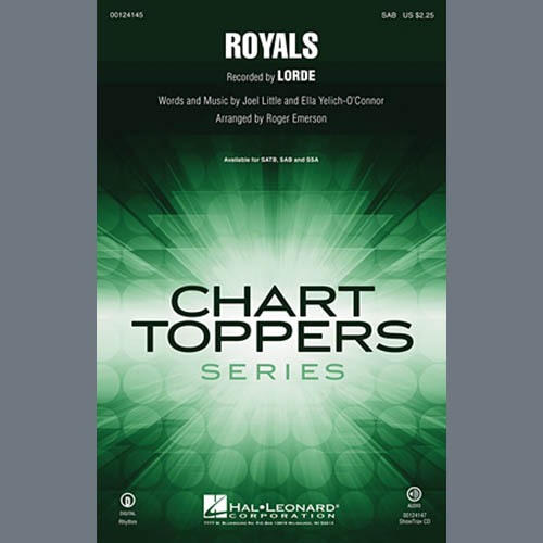 Lorde, Royals (arr. Roger Emerson), SSA