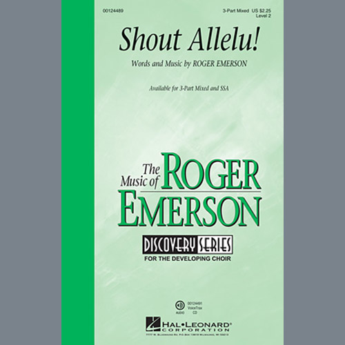 Roger Emerson, Shout Allelu!, 3-Part Mixed