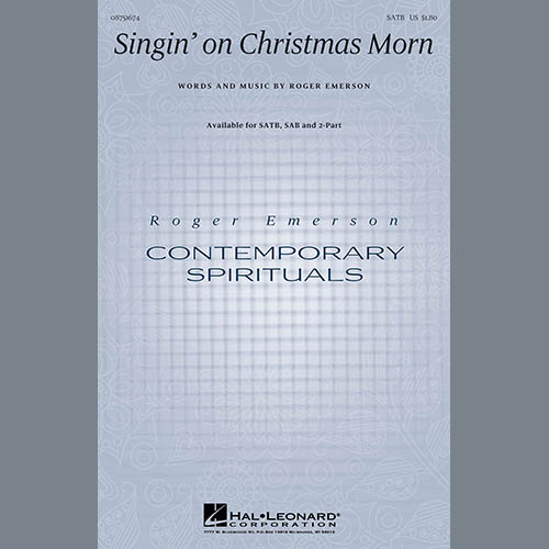 Roger Emerson, Singin' On Christmas Morn, 2-Part Choir