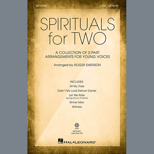 Roger Emerson, Spirituals For Two (Collection), 2-Part Choir