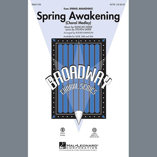 Roger Emerson, Spring Awakening (Choral Medley), SATB