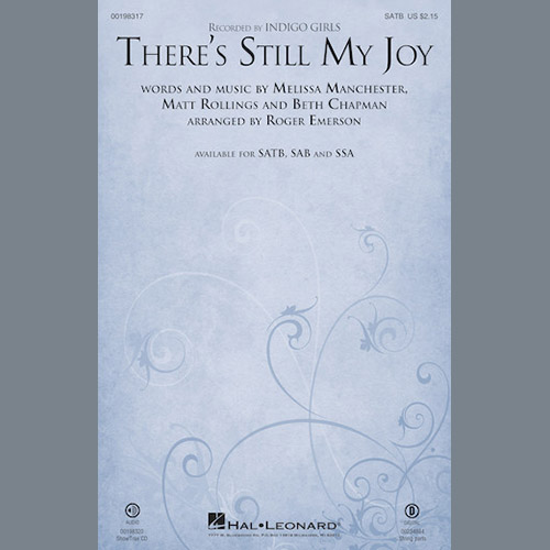 Roger Emerson, There's Still My Joy, SATB