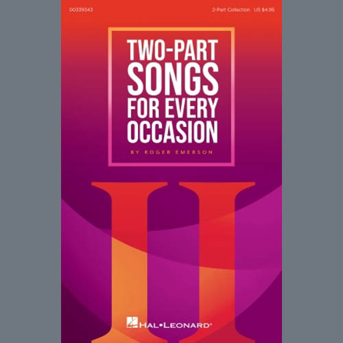 Roger Emerson, Two-Part Songs For Every Occasion, 2-Part Choir