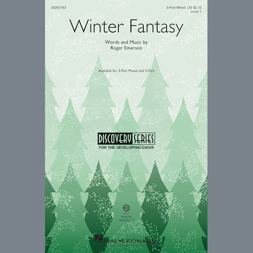 Roger Emerson, Winter Fantasy, 2-Part Choir
