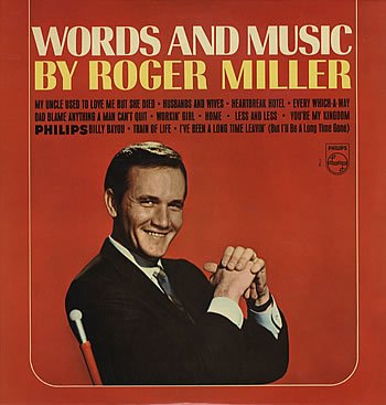 Roger Miller, Husbands And Wives, Melody Line, Lyrics & Chords