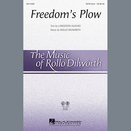 Rollo Dilworth, Freedom's Plow, SATB