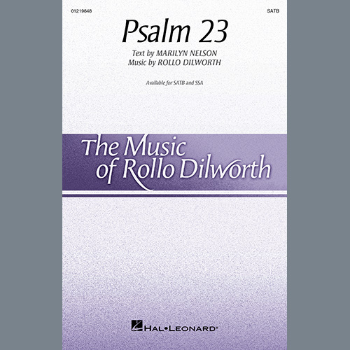 Rollo Dilworth, Psalm 23, SATB Choir