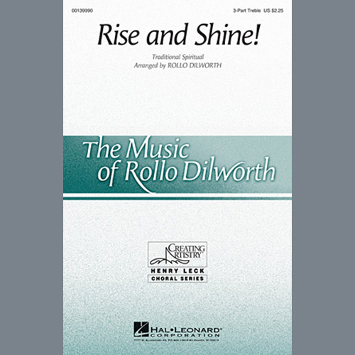 Rollo Dilworth, 'Rise And Shine!, 3-Part Treble