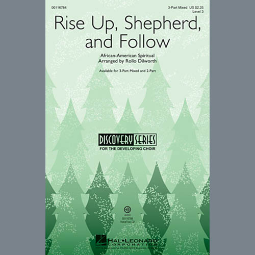 Rollo Dilworth, Rise Up, Shepherd, And Follow, 3-Part Mixed