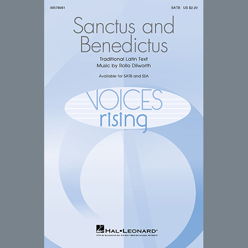 Rollo Dilworth, Sanctus, SATB Choir