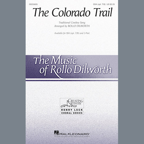Rollo Dilworth, The Colorado Trail, 2-Part Choir